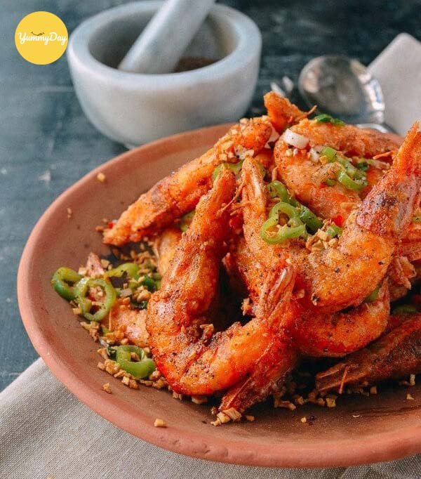 Cách ướp tôm nướng muối ớt vô cùng đơn giản nhưng siêu ngon