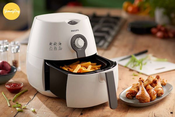 Vệ sinh nồi chiên không dầu Philips đúng cách