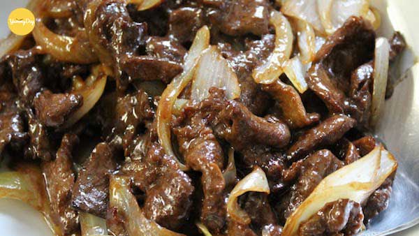 Lưu ý khi nấu thịt bò xào với hành tây