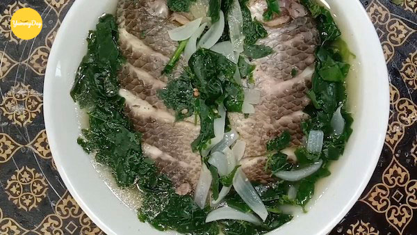 Món canh cá rô rau ngót chuẩn vị