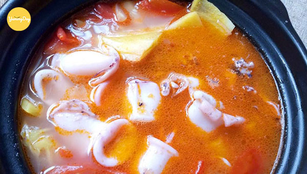 Đổ ngập nước và đun sôi
