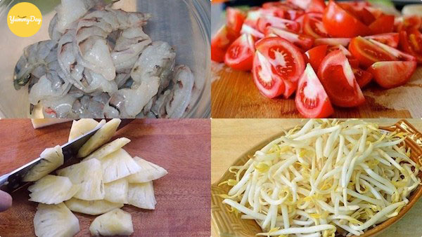 Những nguyên liệu giúp món canh chua tôm thêm chuẩn vị