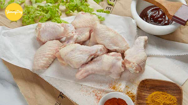 cánh gà chiên bơ ngon không cưỡng nổi