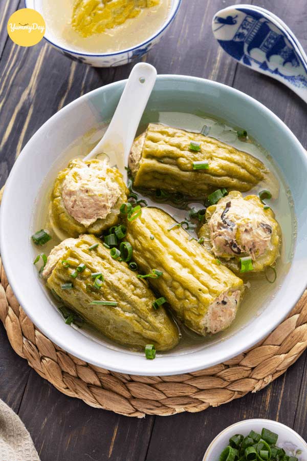 Canh khổ qua chay món ăn không thể thiếu trong ngày Tết cổ truyền