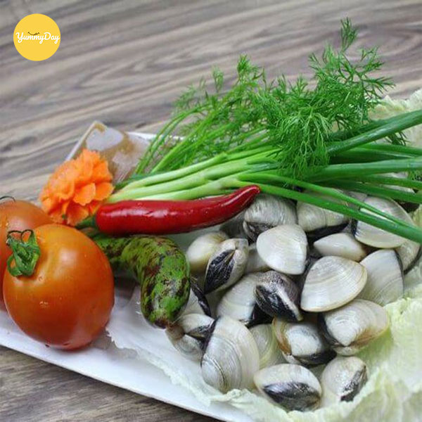 Nguyên liệu cho món canh thì là
