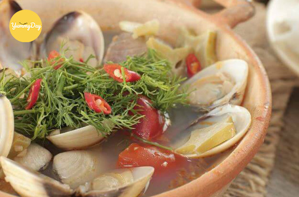 Bí quyết để có món canh nghêu thì là thơm ngon
