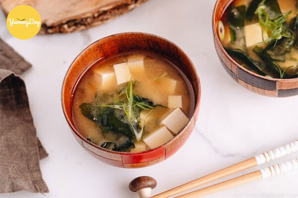 canh rong biển đậu hủ chay thơm ngon