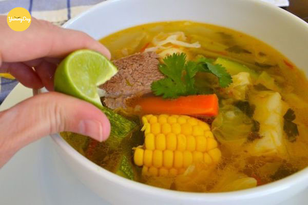 Cách nấu canh khế thịt bò siêu hấp dẫn