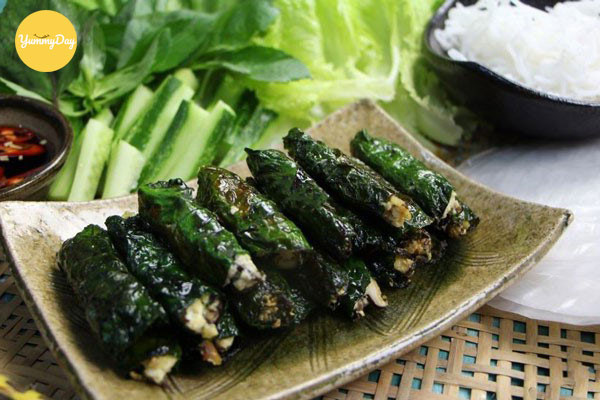 chả đậu phụ lá lốt chay chuẩn vị