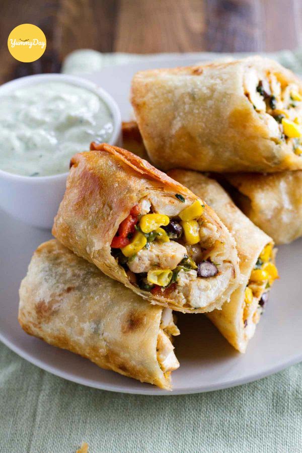 Chả giò bắp ngon giòn ngọt