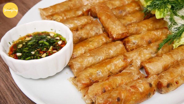 Chả giò cá siêu lạ vị siêu ngon