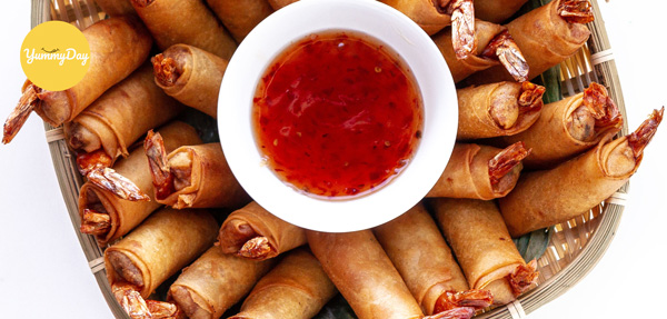 Cách làm chả giò tôm đất ngon khó cưỡng