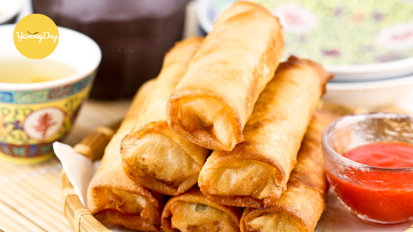 Chả giò trái cây hải sản ngon lạ miệng