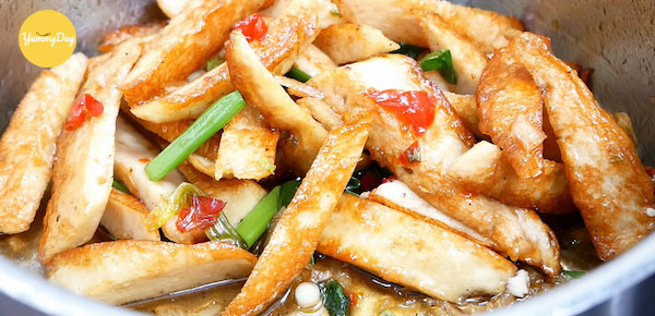 Chả lụa kho đơn giản nhưng siêu hao cơm vì quá ngon