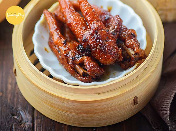 Chân gà hấp tàu xì siêu ngon