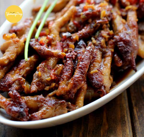 Hướng dẫn cách làm món Chân gà xào chua ngọt