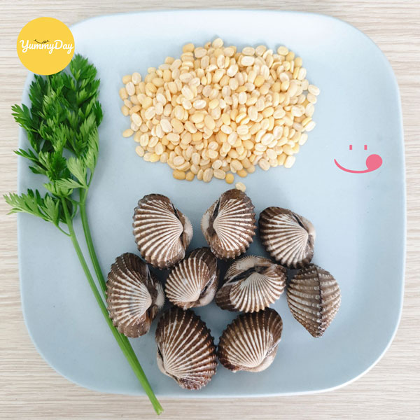 Sò huyết và đậu xanh