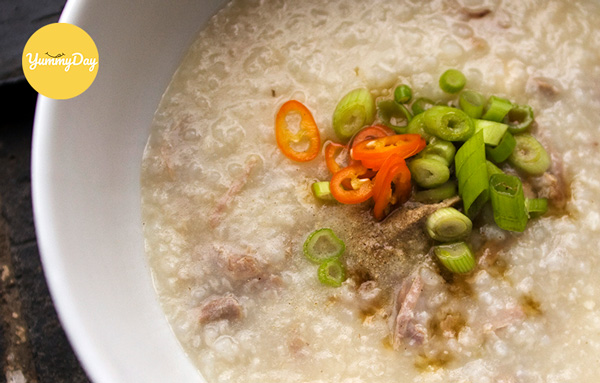 Cháo vịt cho bé vô cùng bổ dưỡng
