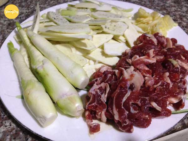 Các nguyên liệu cần chuẩn bị
