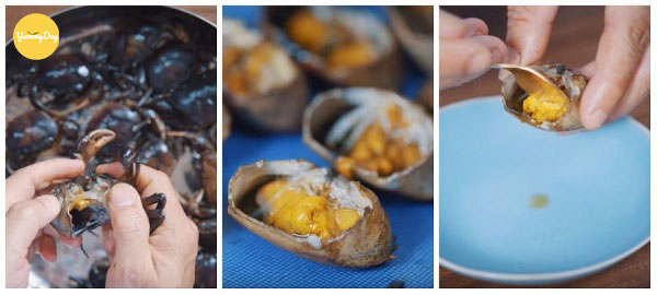 Gỡ mai, bỏ yếm và bạn có thể lấy gạch cua