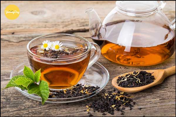 Không nên uống trà sau khi ăn cua các bạn nhé