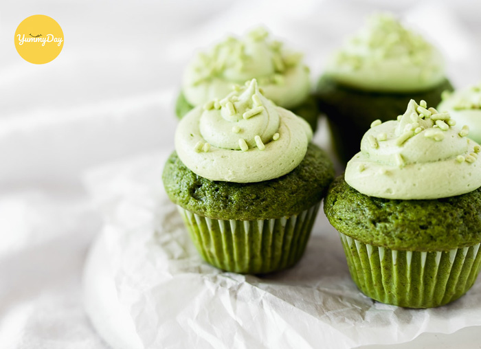 Mẹo làm bánh cupcake trà xanh ngon hơn