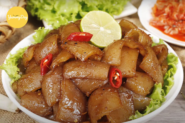Da heo nướng tỏi thơm nồng nàn