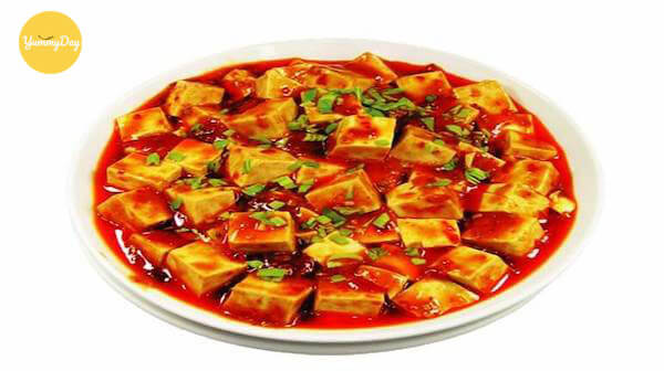 đậu hủ tứ xuyên chay