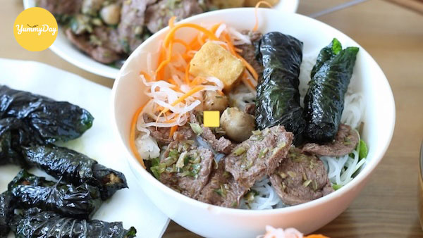 đậu phụ cuốn lá lốt ngon bổ dưỡng