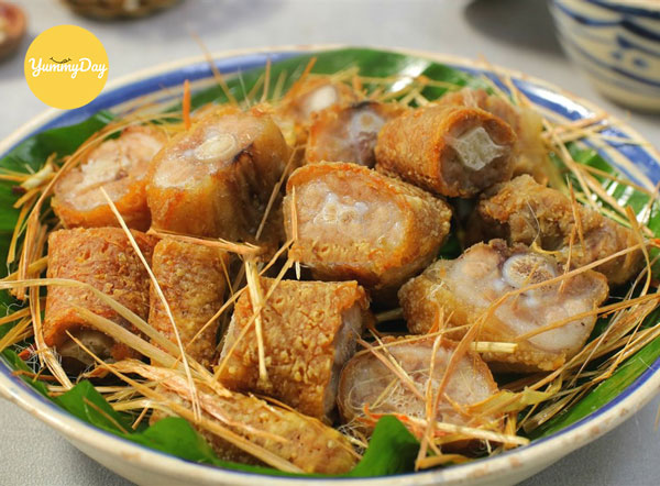 Đuôi heo chiên giòn ngon mê ly