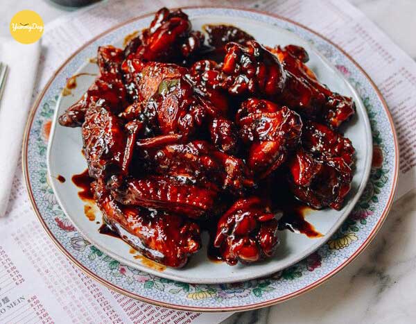 Cánh gà kho với quế ngon lạ miệng