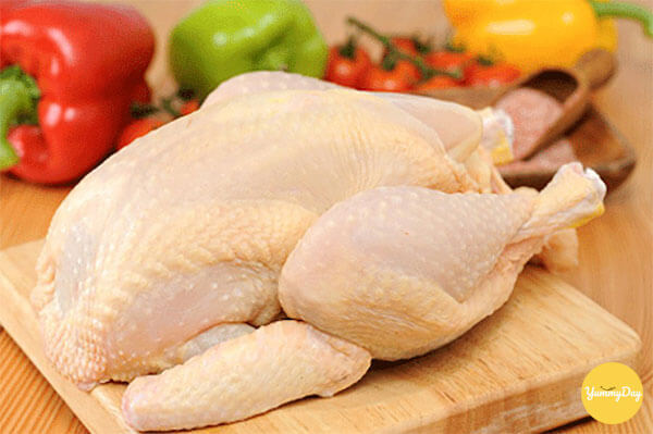 gà kho sả ớt nghệ