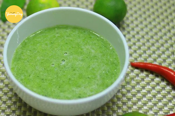 Món này ăn kèm với muối chấm ớt xanh là hết nấc