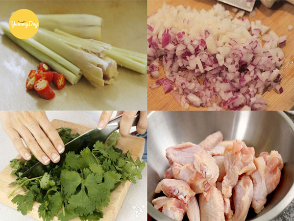 Nguyên liệu cần có cho món gà xào lăn