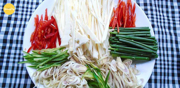 Sơ chế các nguyên liệu khác