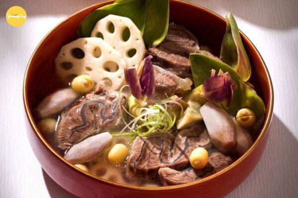 Công dụng cực bổ của món ăn