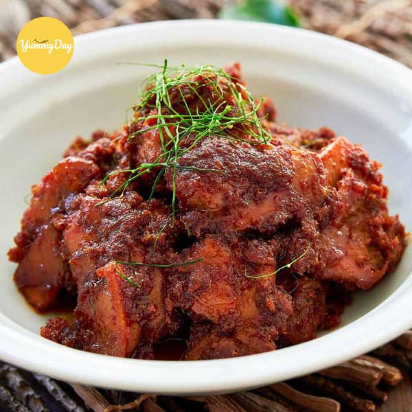 Giò heo kho tiêu siêu ngon