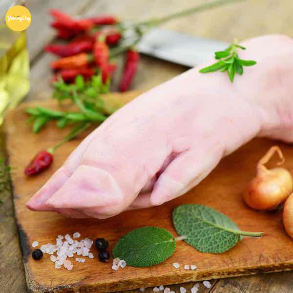 Nguyên liệu chính cho món giò heo kho sả ớt