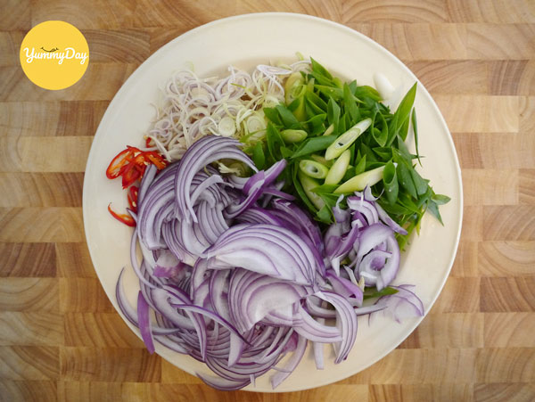 Sơ chế rau củ
