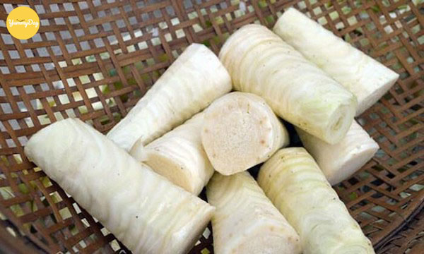 Củ hủ dừa nguyên liệu tạo sự đặc biệt cho món ăn này