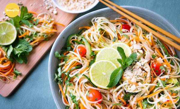 Gỏi đu đủ Thái cũng cực đơn giản trong cách làm