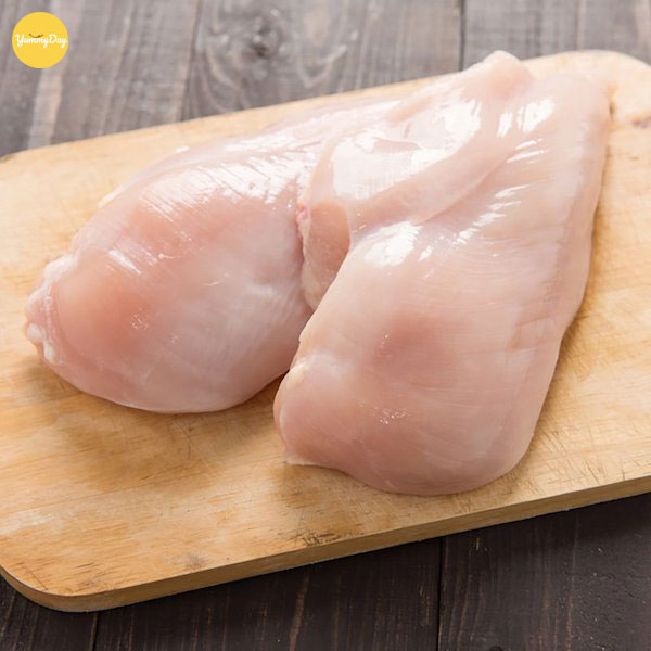 Chọn phần ức gà nhiều thịt