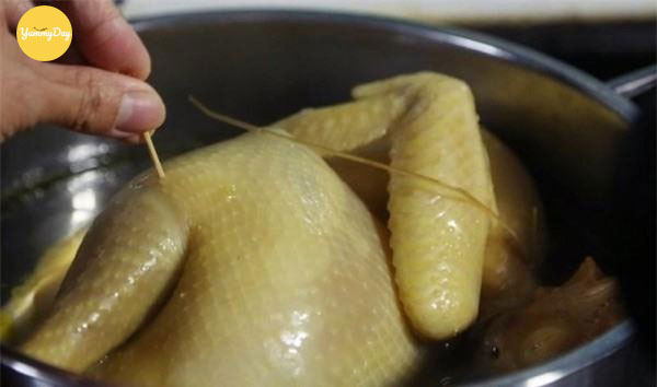 gỏi gà hành tây ngon