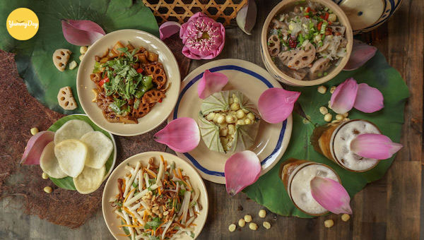 Bắt tay vào làm gỏi ngó sen thay đổi thực đơn chay nào