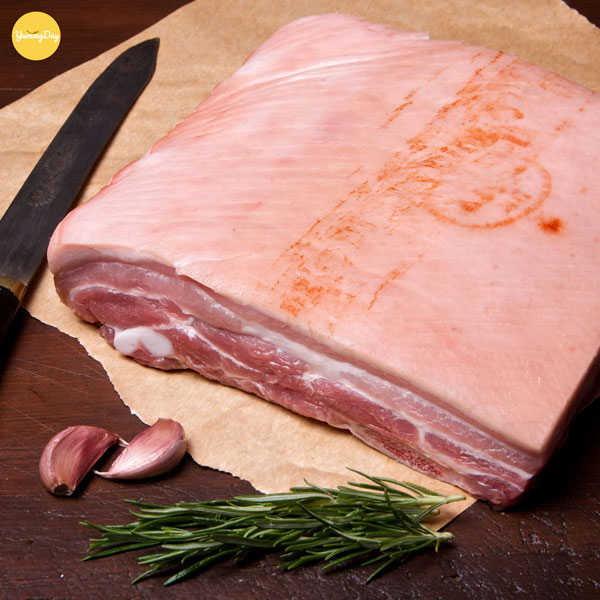 Thịt heo nên mua loại nạc ít mỡ
