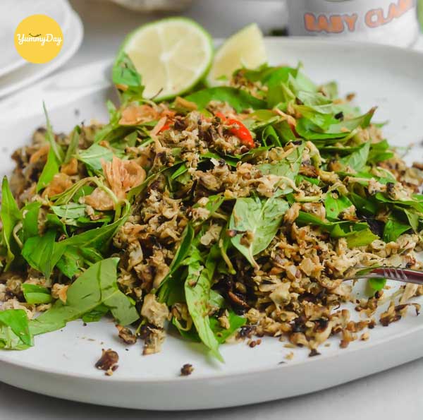 Làm món hến xào xúc bánh đa siêu ngon