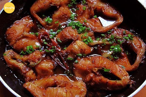 Món cá diêu hồng kho chuẩn vị