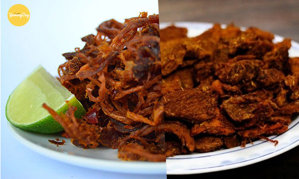 2 cách sấy khô heo