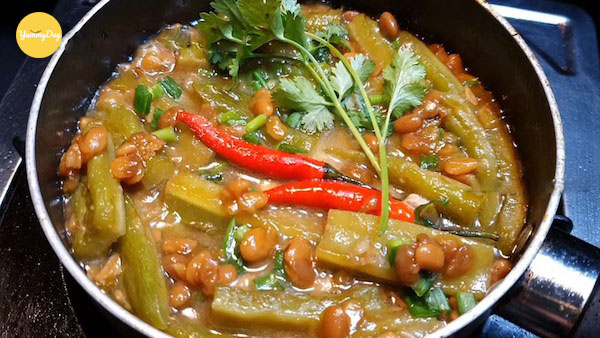 Khổ qua kho tương hột