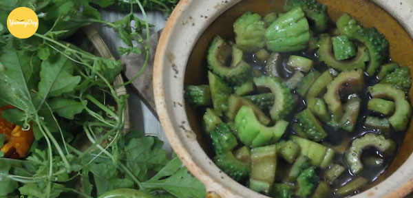 Khổ qua kho nước tương